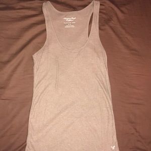 Light brown/ slight sparkle tank